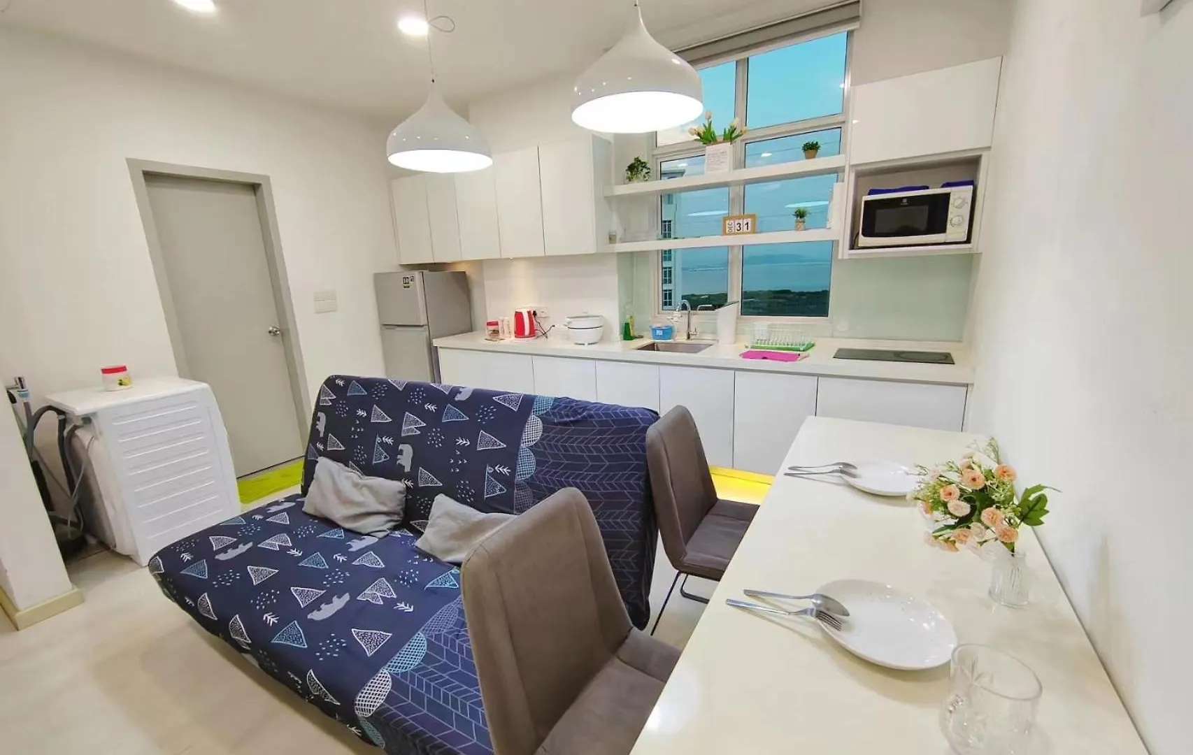Apartment Lavender Sea View Suite - Balcony Suite 舒适海景公寓 Jelutong